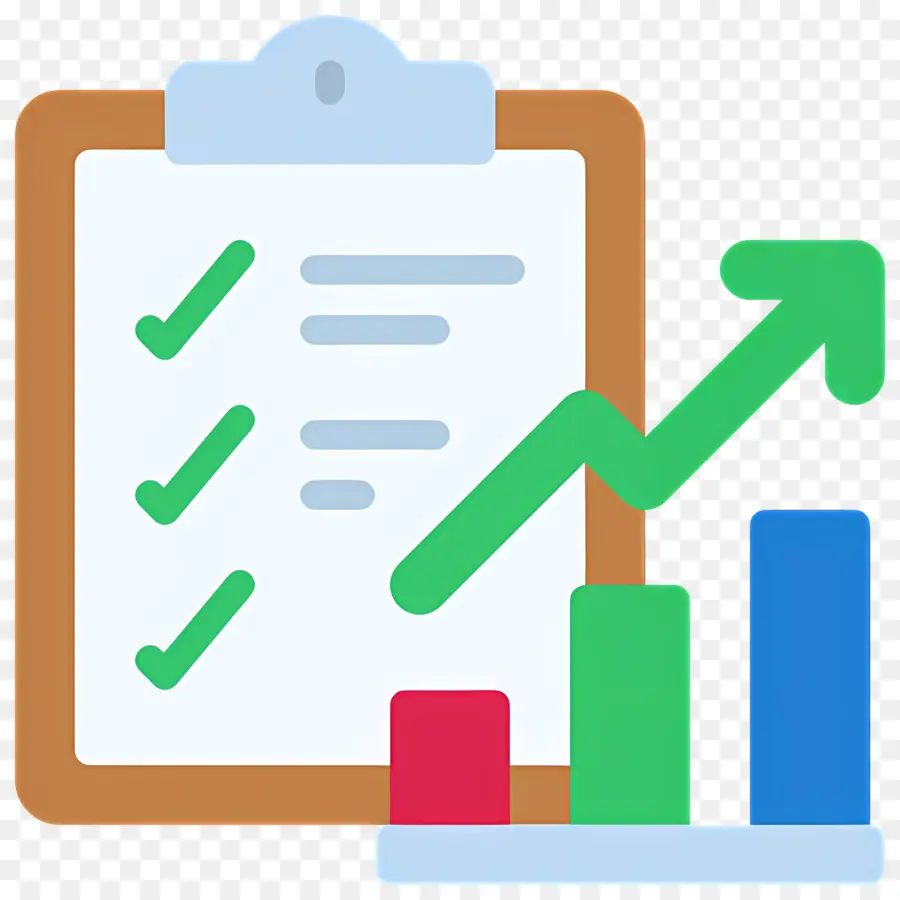 Büyüme Oku，Kontrol Listesi Ve Grafik PNG