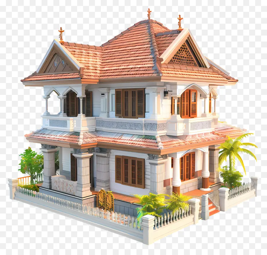 Kerala Evi，Geleneksel Ev PNG