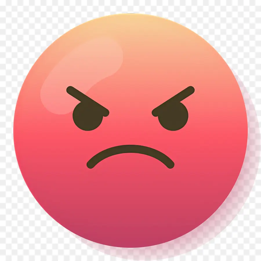 Kızgın Emoji，Yüz PNG