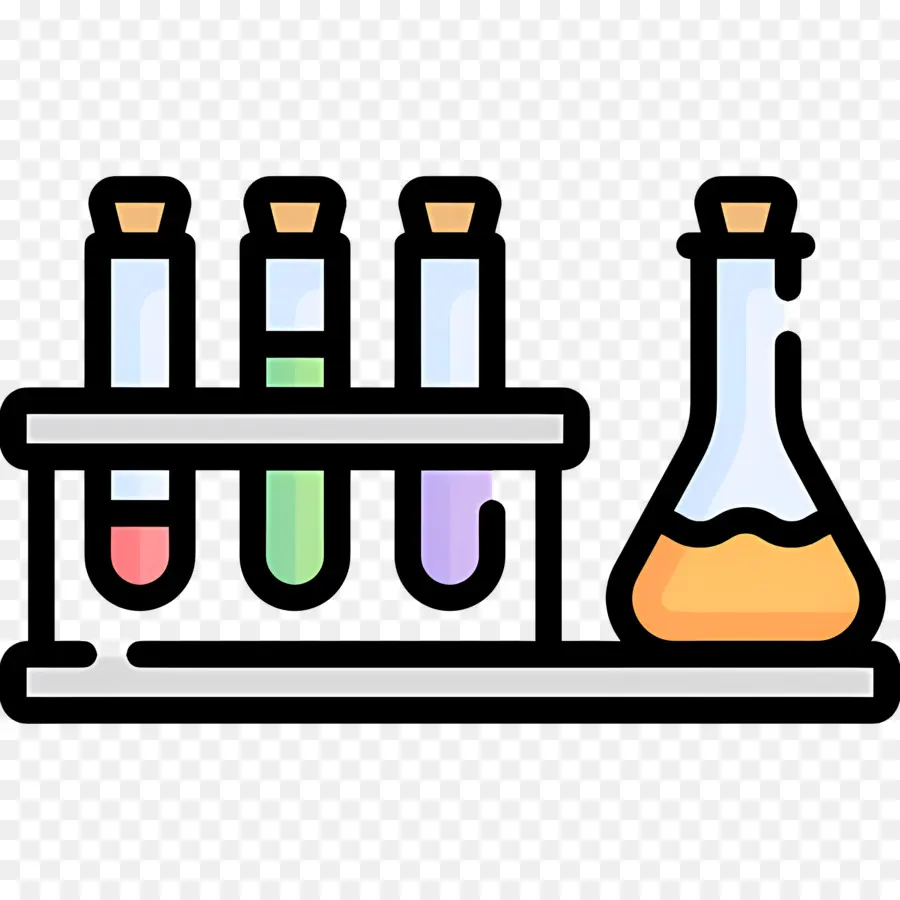 Bilim Laboratuvarı，Test Tüpleri Ve Şişesi PNG