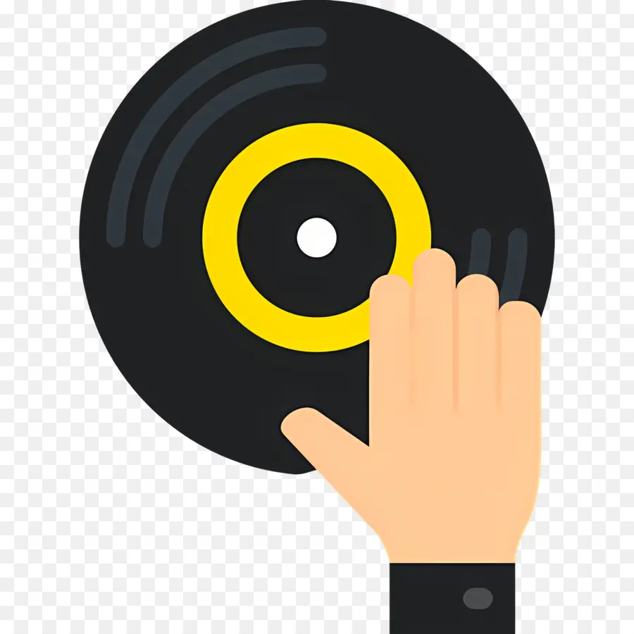 Müzik Dj'i，Vinil Kayıt PNG