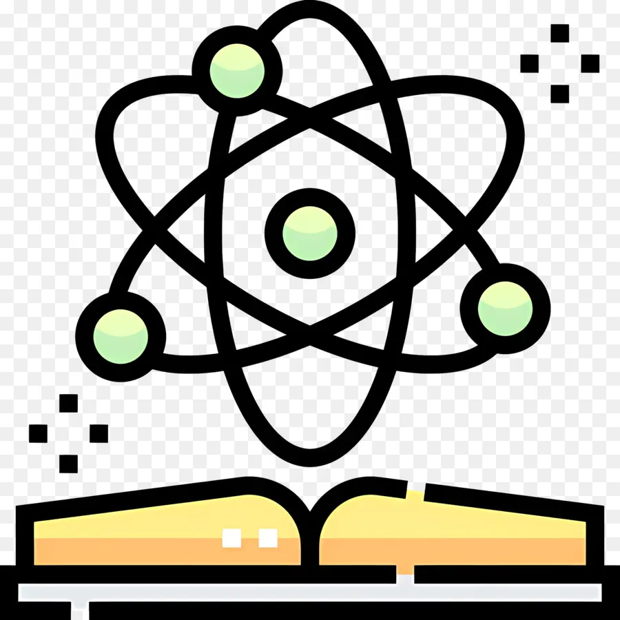 Bilim Kitabı，Atom PNG