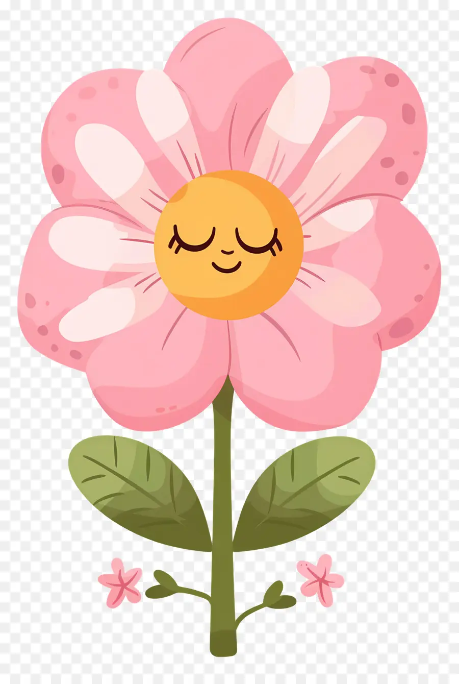 Çiçek Emojisi，Pembe Çiçek PNG