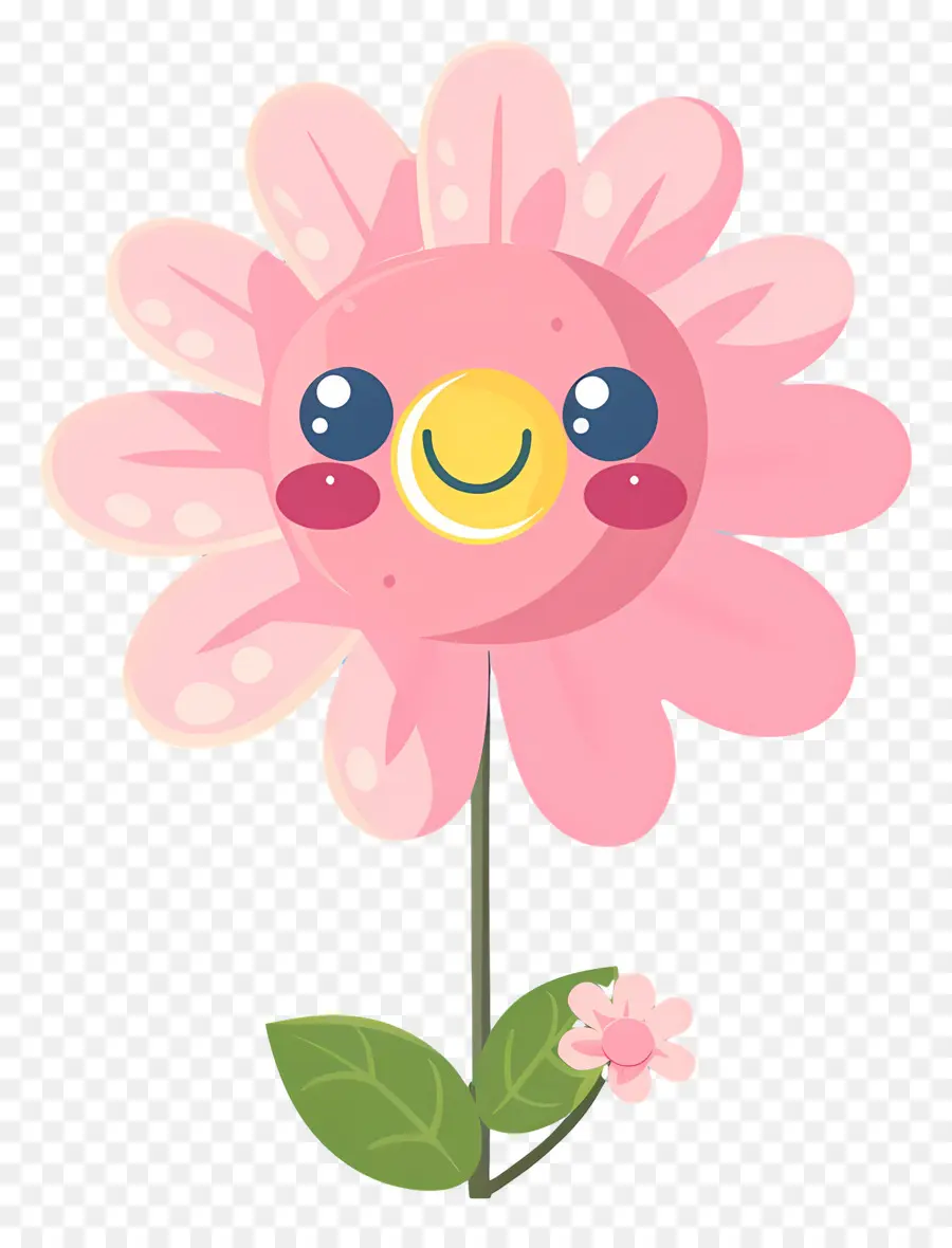 Çiçek Emojisi，Pembe Çiçek PNG