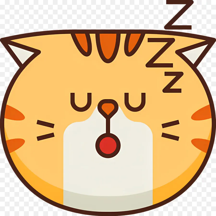 Uyuyan Kedi，Zzz PNG