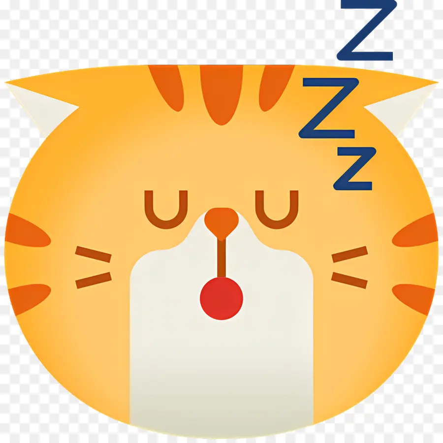 Uyuyan Kedi，Zzz PNG