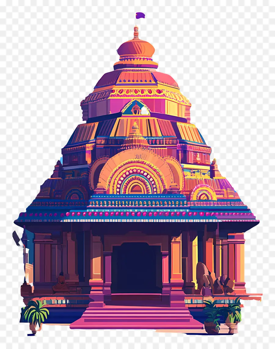 Rath Yatra，Tapınak PNG