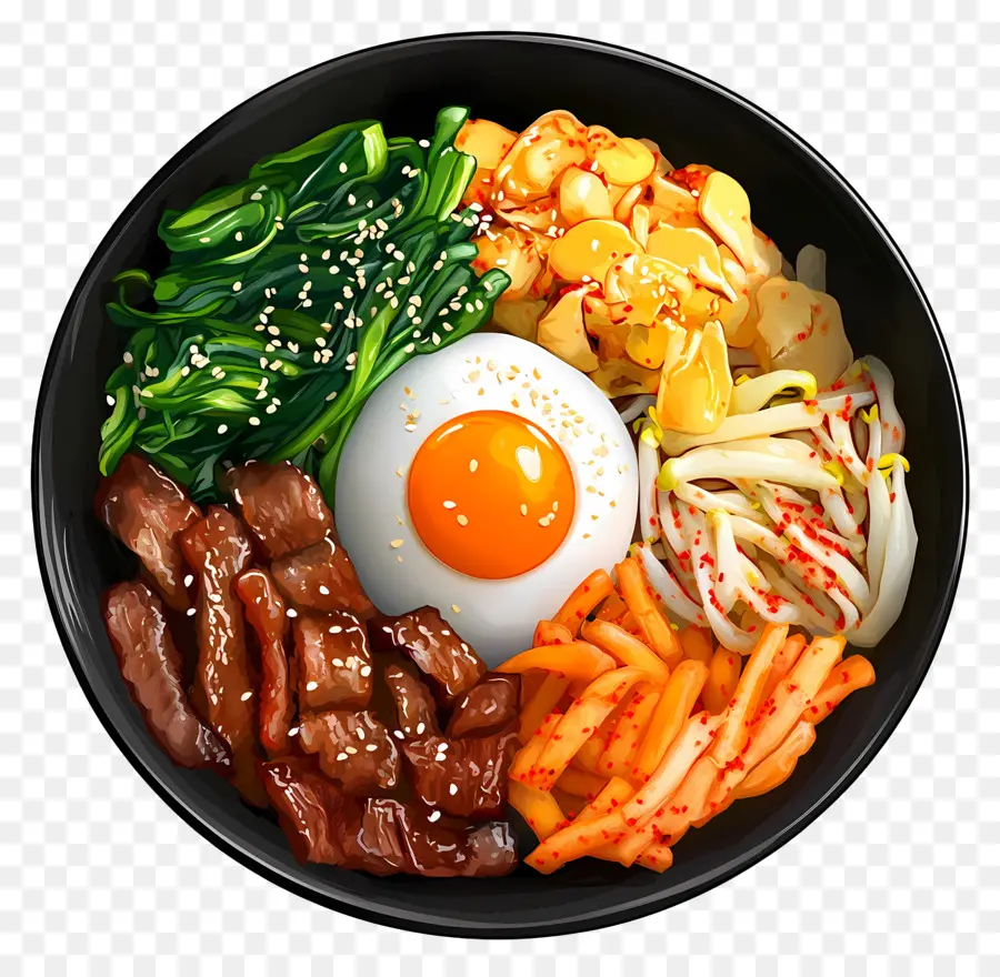 Kore Bibimbap，Bibimbap PNG