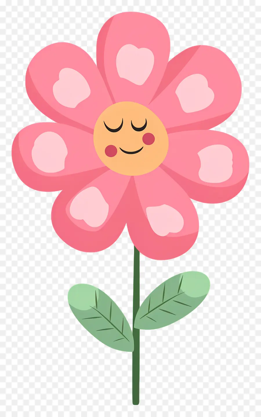 Çiçek Emojisi，Pembe Çiçek PNG