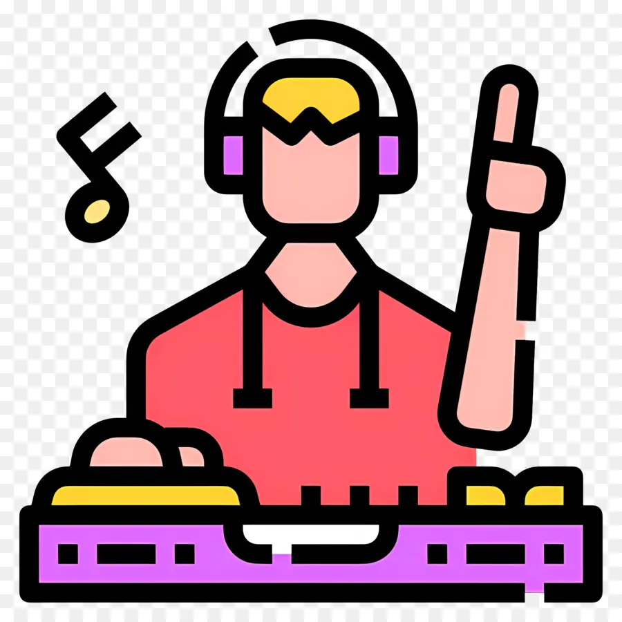 Müzik Dj'i，Dj PNG