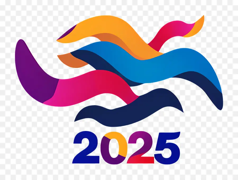 2025 Yılı，Renkli 2025 PNG