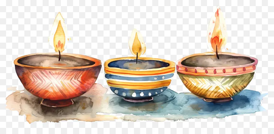 Diwali Diya，Diya PNG