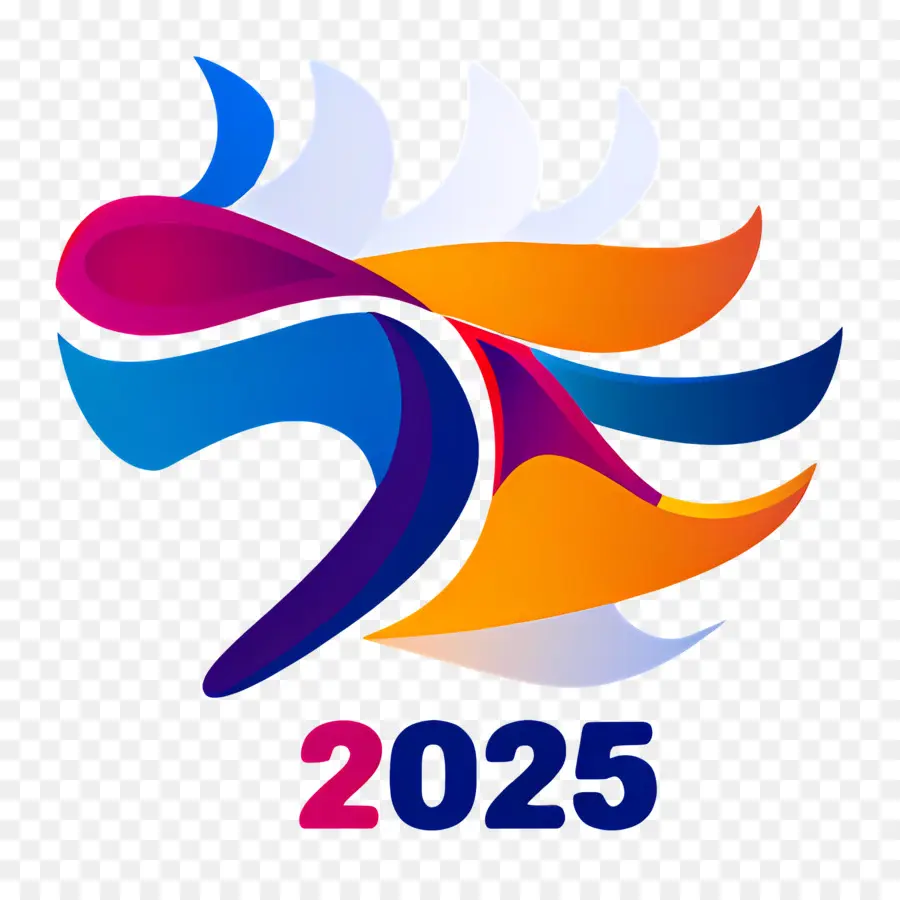 2025 Yılı，Renkli 2025 PNG