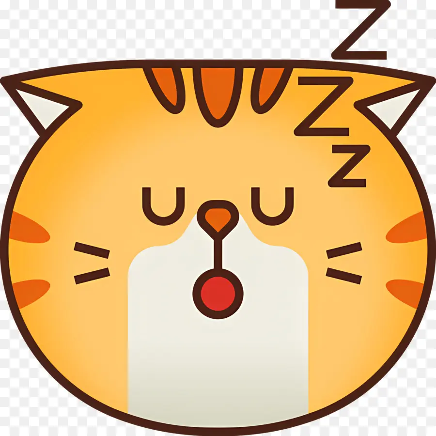 Uyuyan Kedi，Zzz PNG