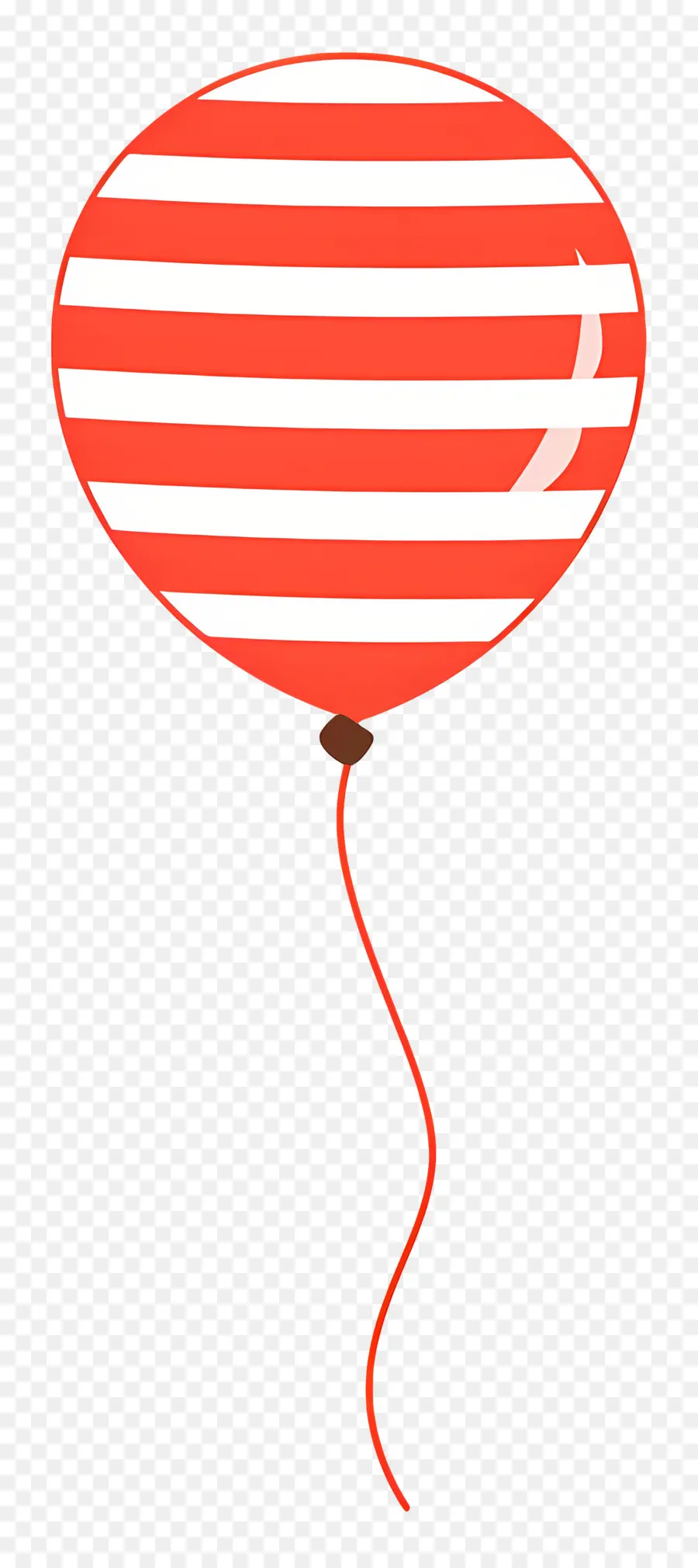 Tek Balon，Çizgili Balon PNG