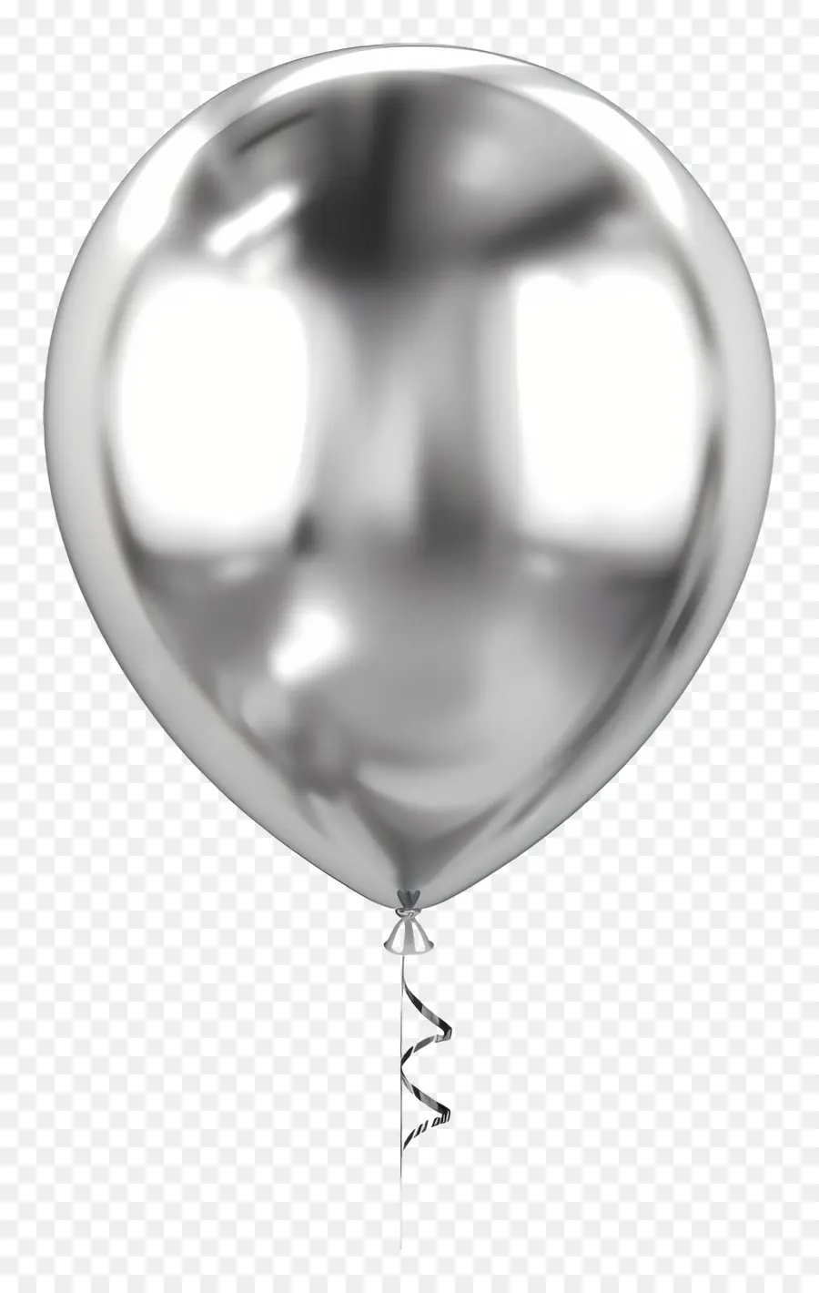 Tek Balon，Gümüş Balon PNG