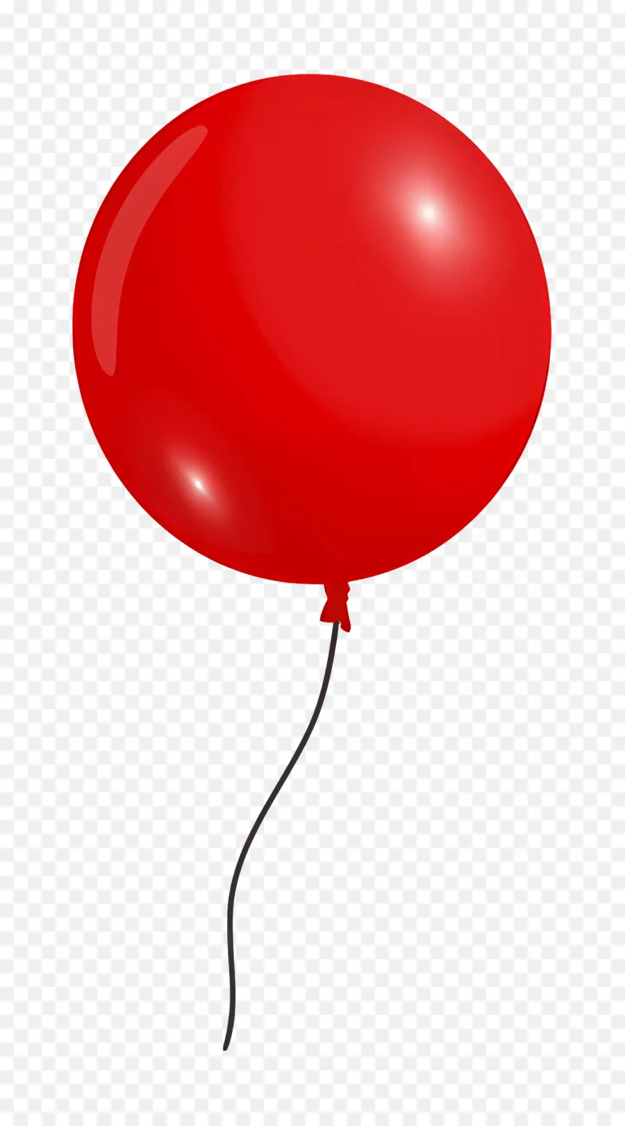 Tek Balon，Kırmızı Balon PNG