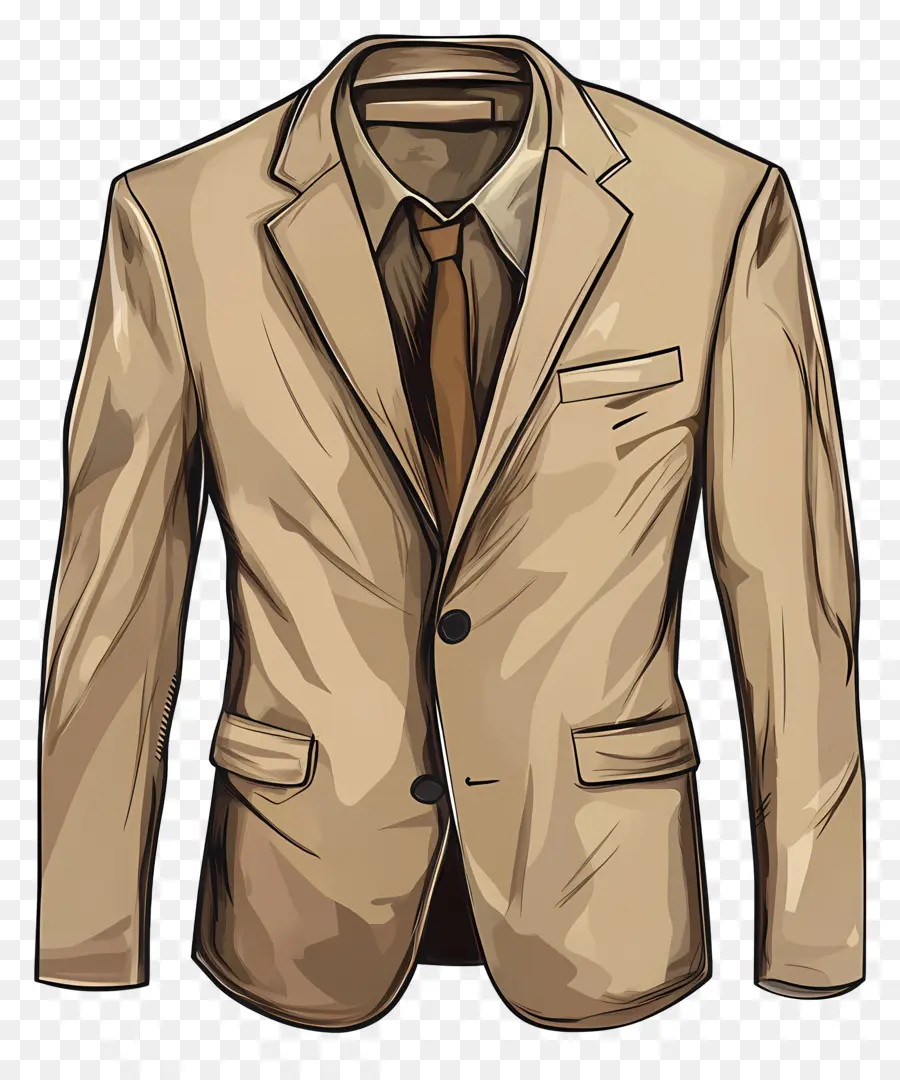 Blazer，Sarı Ceket PNG