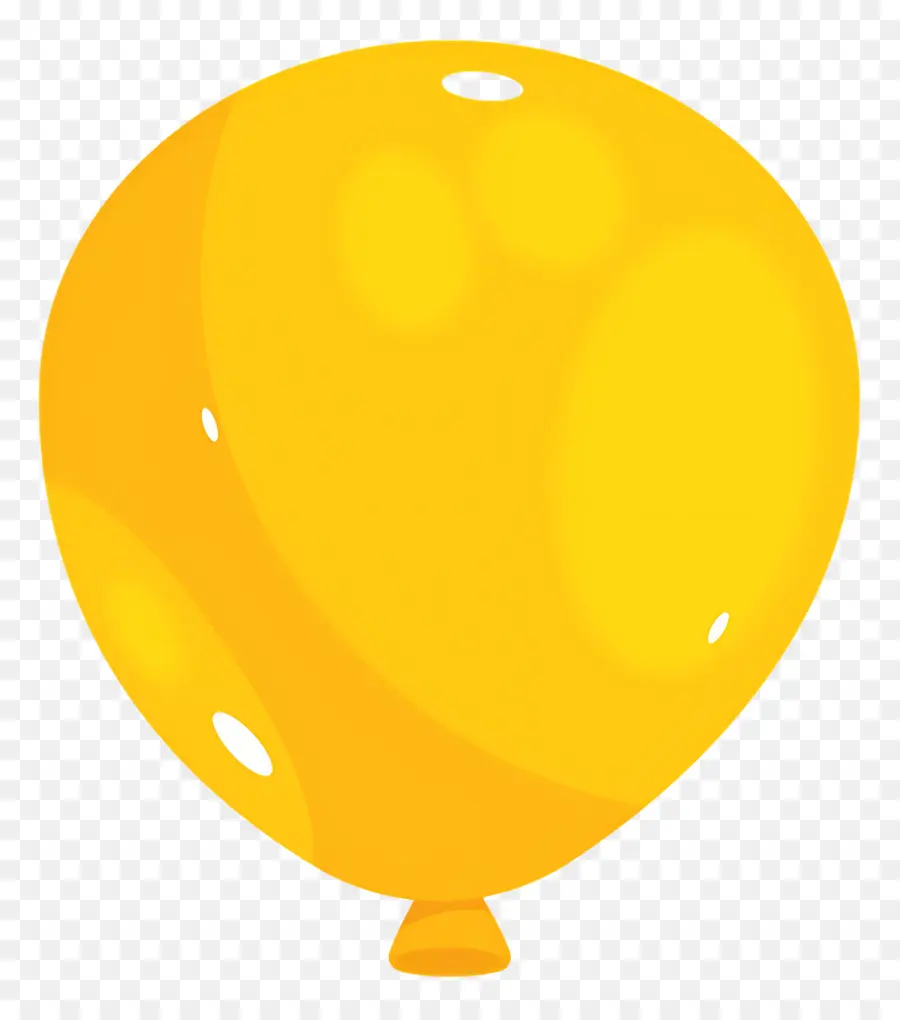 Tek Balon，Sarı Balon PNG