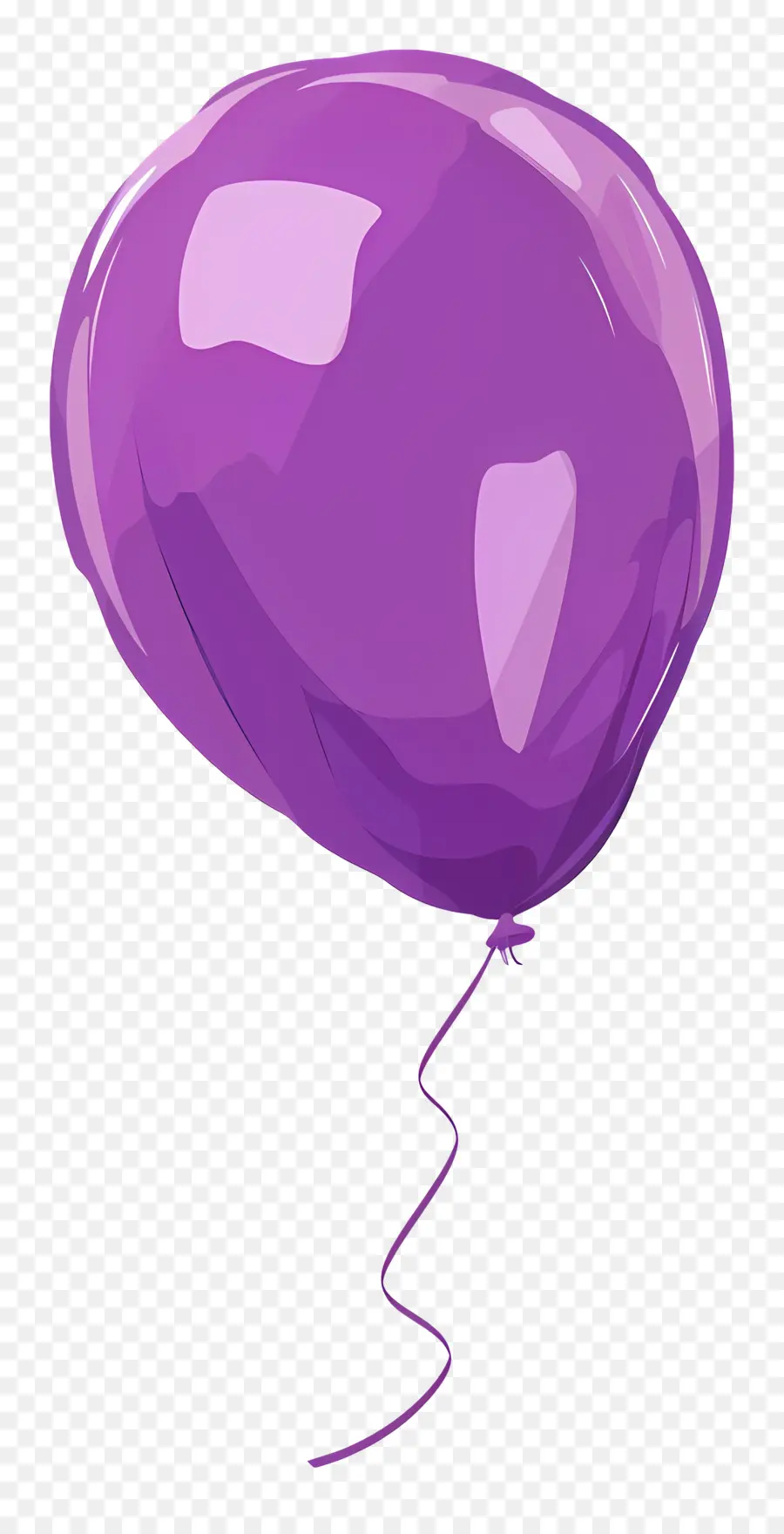 Tek Balon，Mor Balon PNG