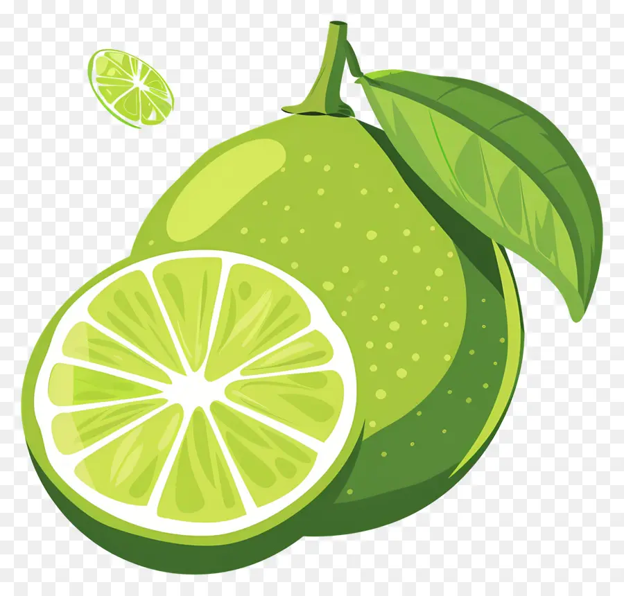 Yeşil Limon，Yeşil Limon Dilim PNG