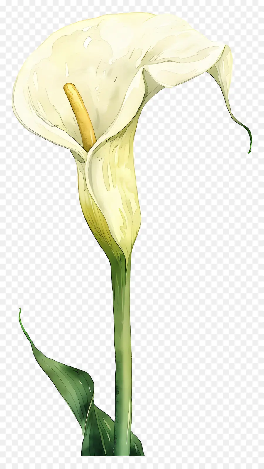 Calla Lily，Beyaz Calla Lily PNG