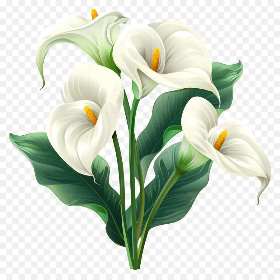 Calla Lily，Calla Zambakları PNG