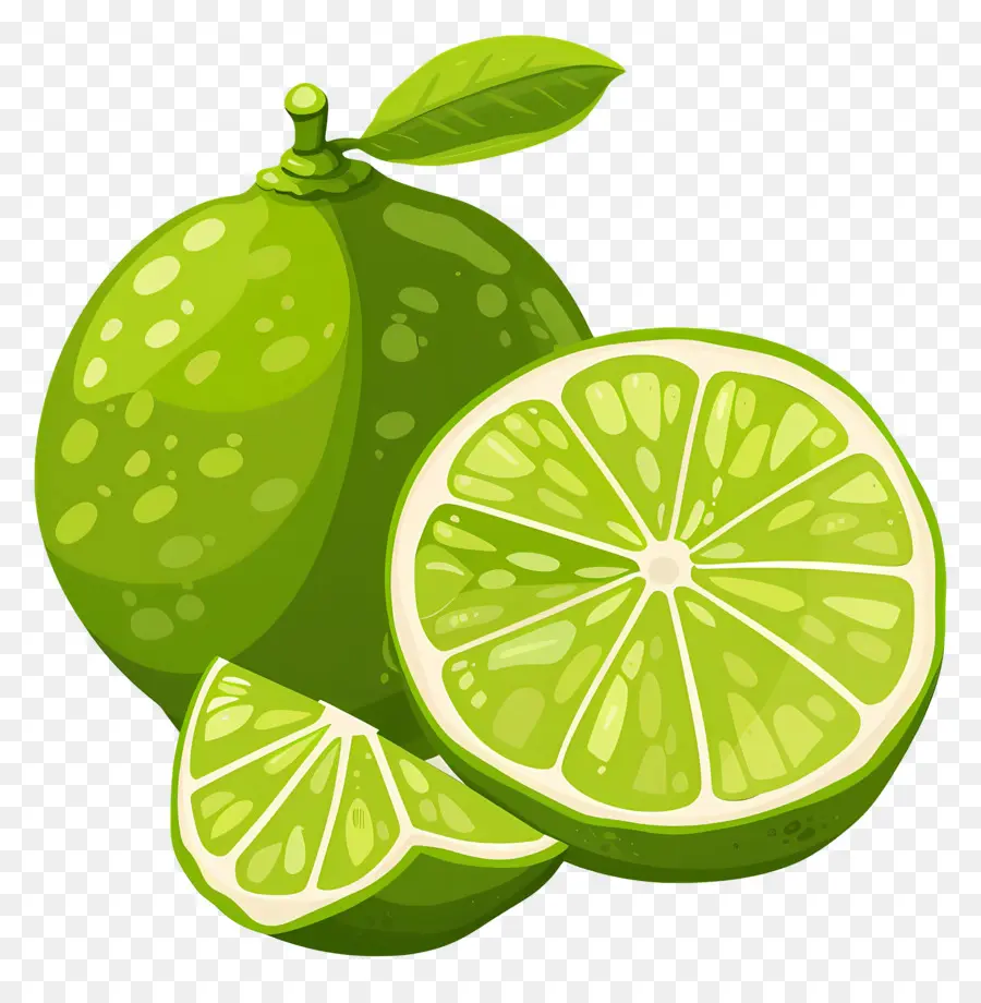 Yeşil Limon，Yeşil Limon Dilim PNG