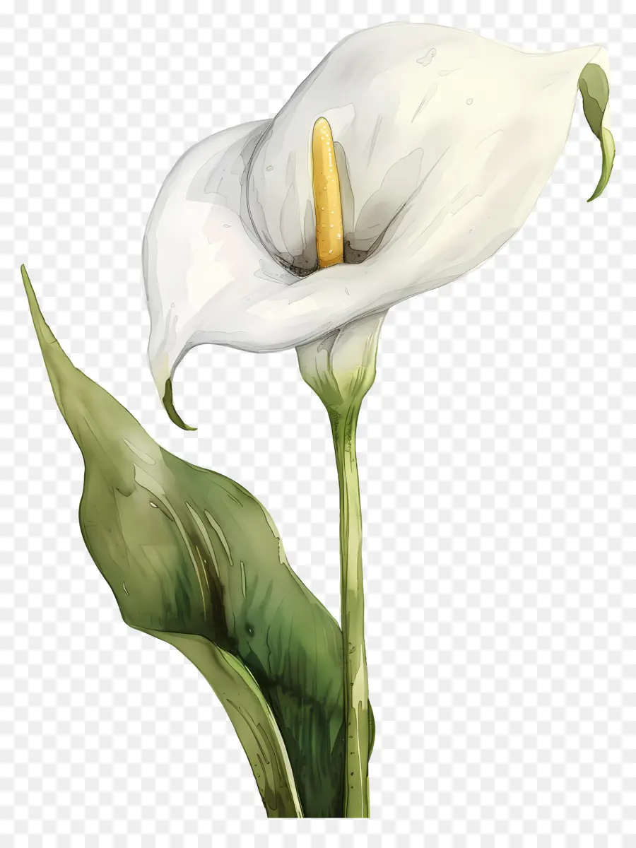 Calla Lily，Beyaz Calla Lily PNG