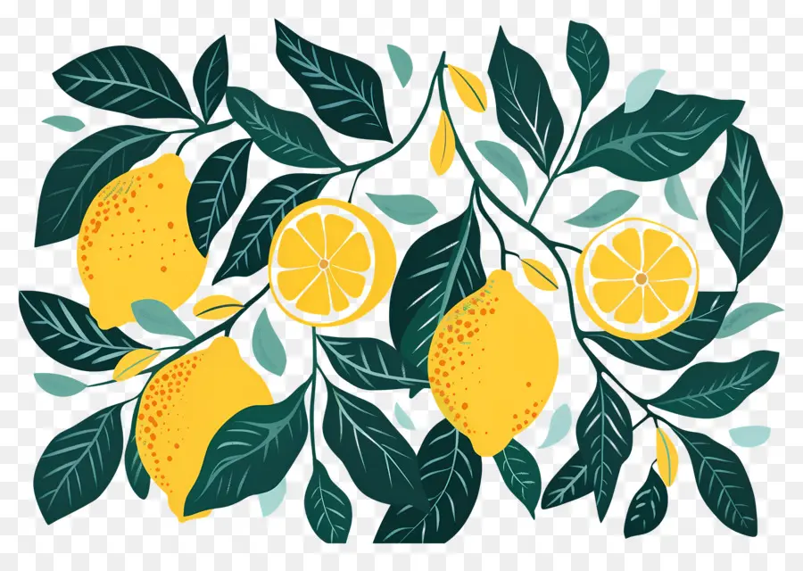 Limonlar，Limon Deseni PNG