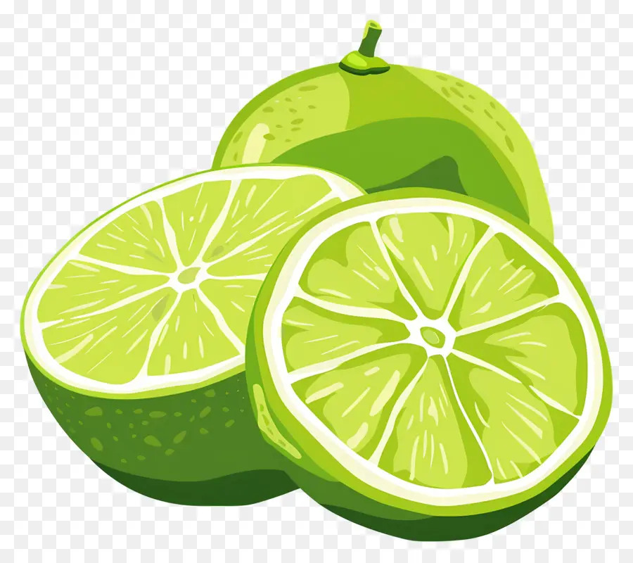 Yeşil Limon，Yeşil Limon Dilim PNG