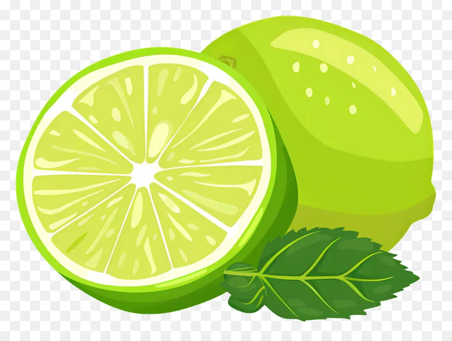 Yeşil Limon，Kireç PNG