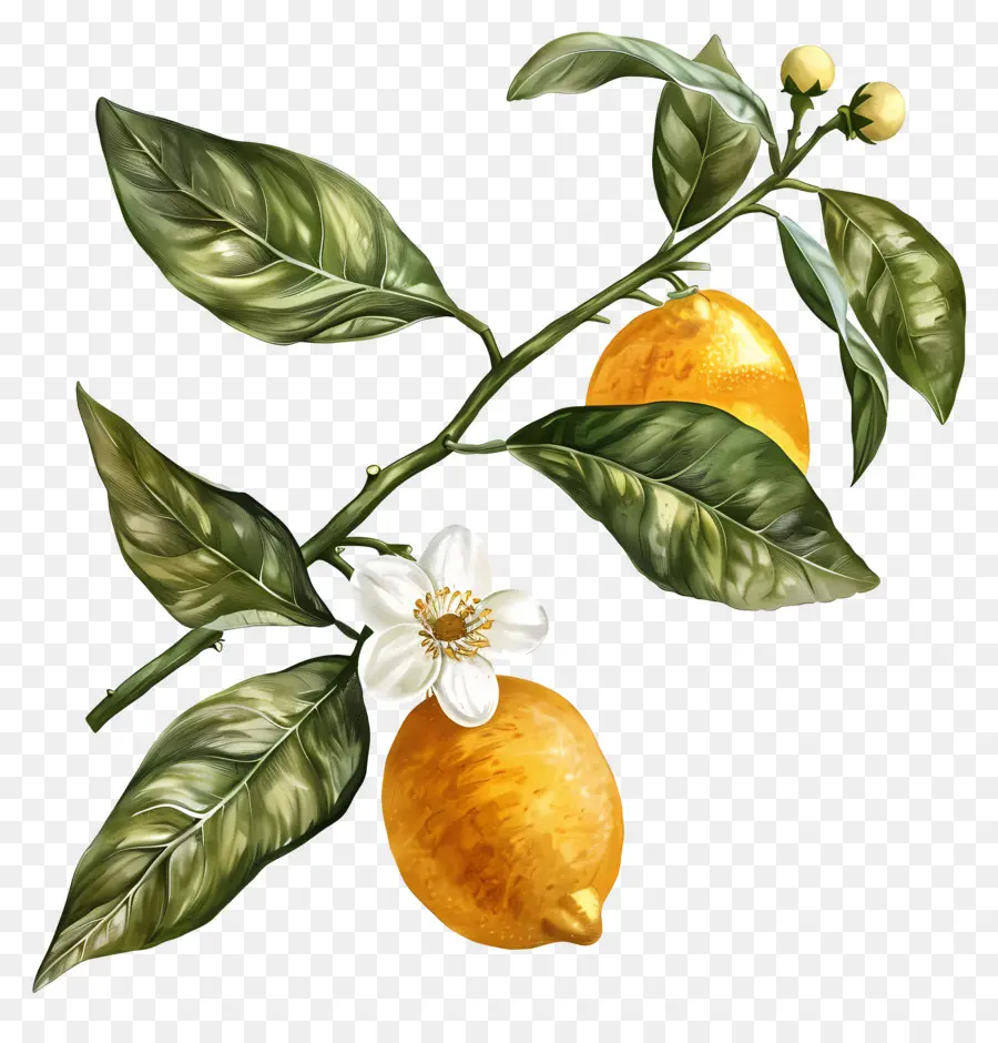 Limon Dalı，Limon PNG