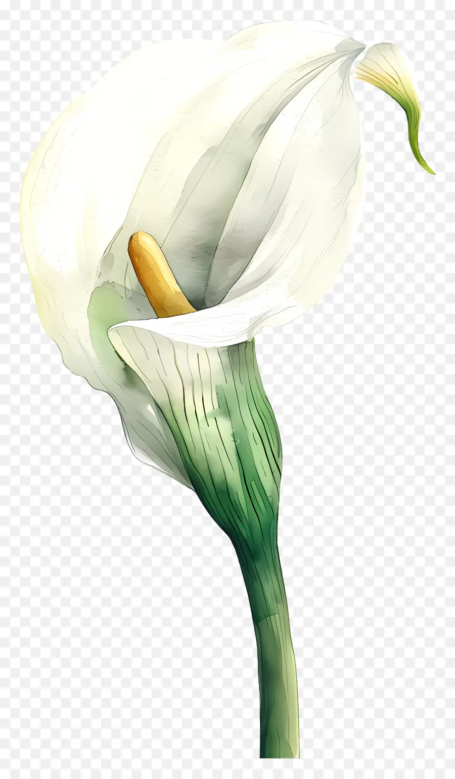 Calla Lily，Beyaz Calla Lily PNG