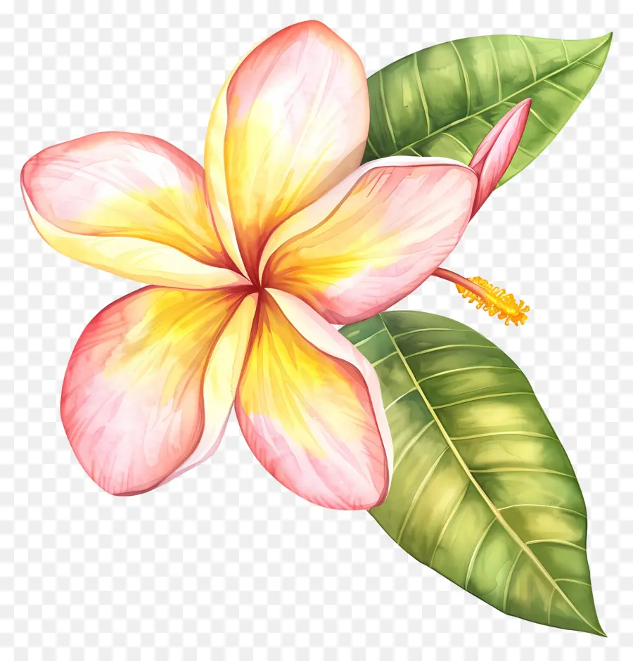 Plumeria çiçeği，Plumeria'nın çiçekleri PNG