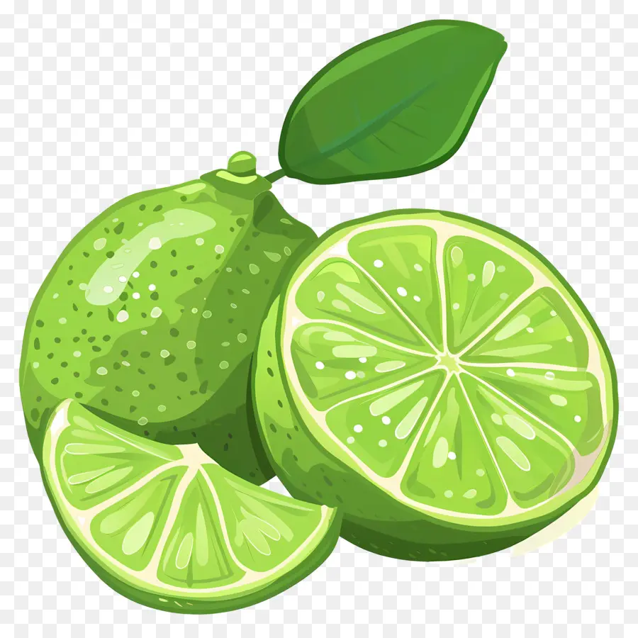 Yeşil Limon，Kireç PNG