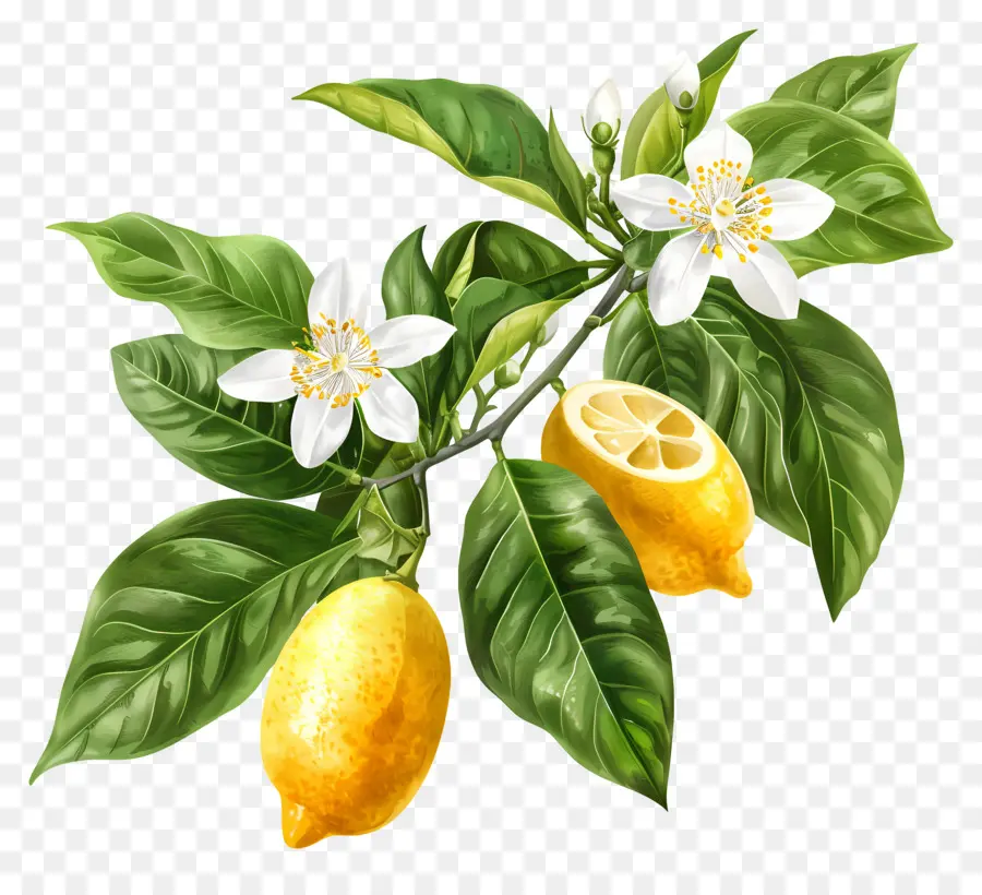 Limon Dalı，Limon PNG