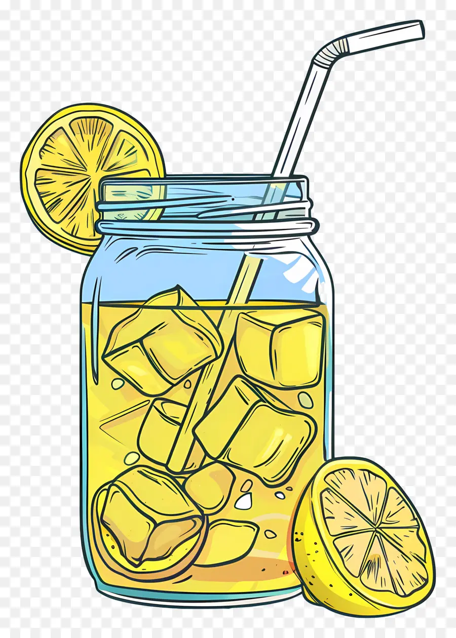 Limon Çayı，Kavanozda Limonata PNG