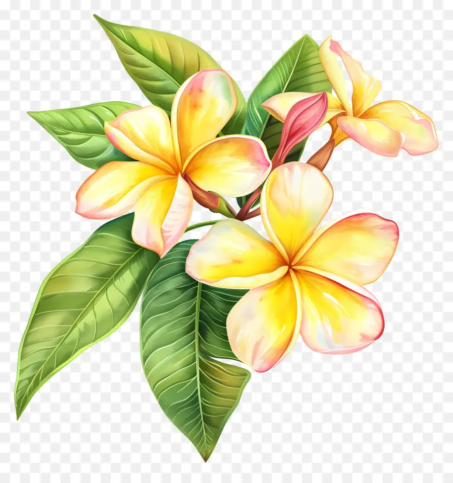 Plumeria çiçeği，Plumeria'nın çiçekleri PNG