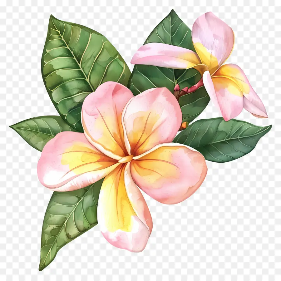 Plumeria çiçeği，Plumeria'nın çiçekleri PNG