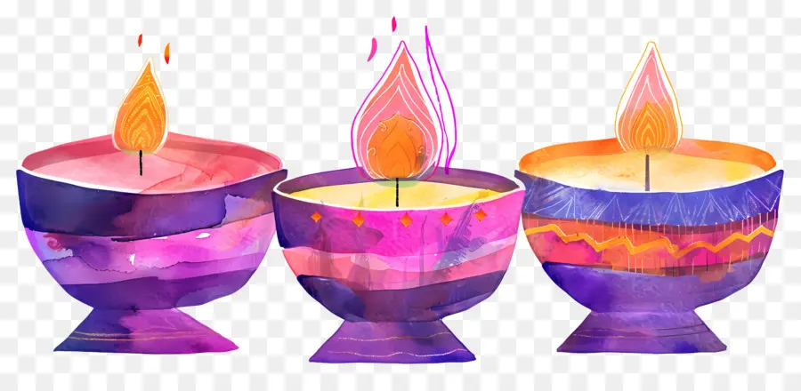 Diwali Diya，Geleneksel Diyar PNG