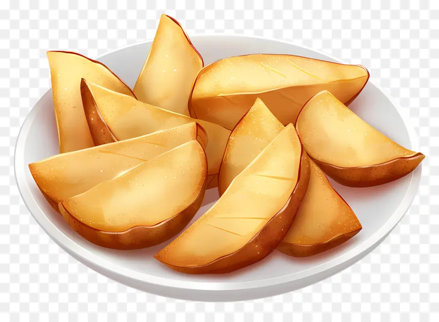 Patates Dilimleri，Atıştırmalık PNG