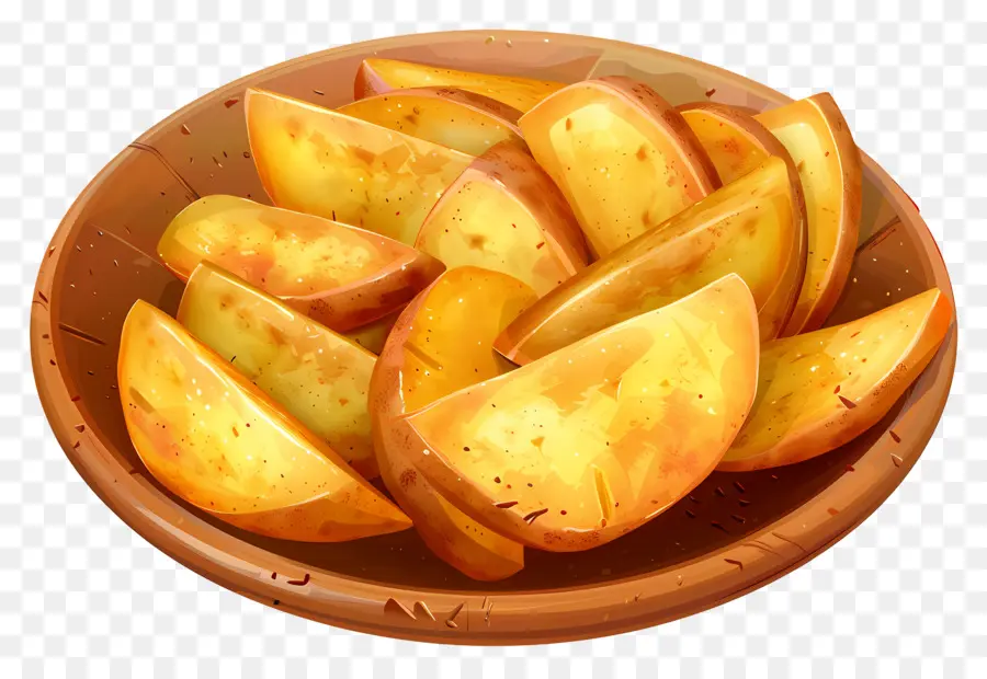 Patates Dilimleri，Atıştırmalık PNG