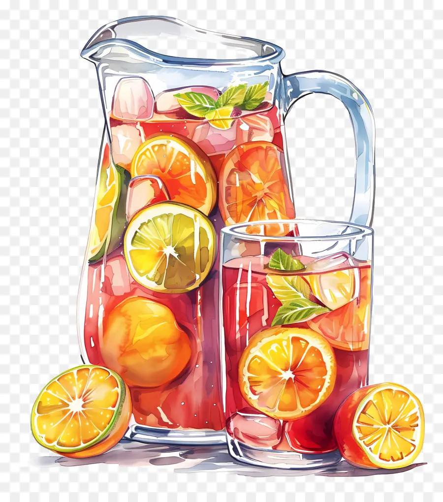 Sangria，Meyve Sangriası PNG