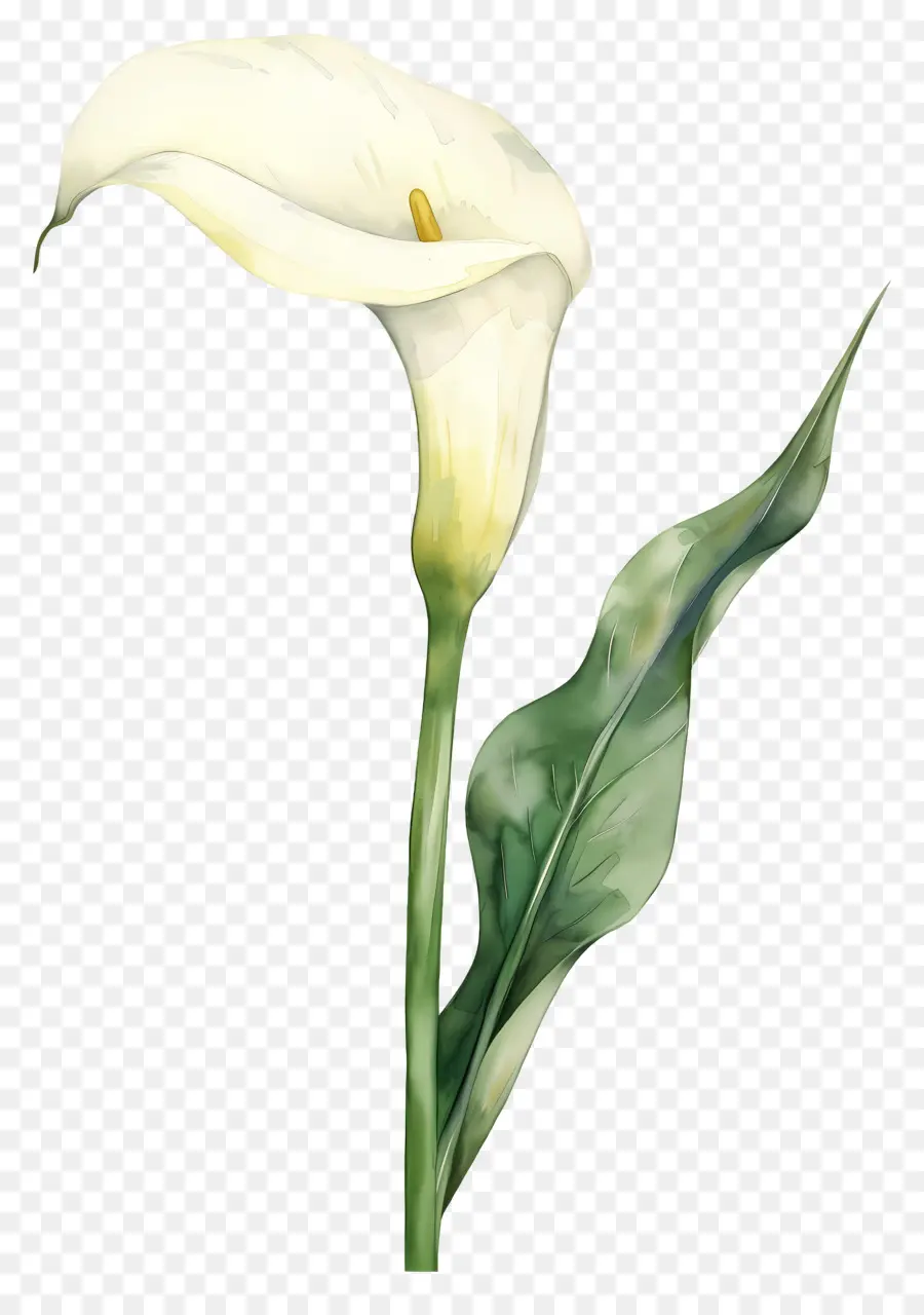 Calla Lily，Beyaz Calla Lily PNG