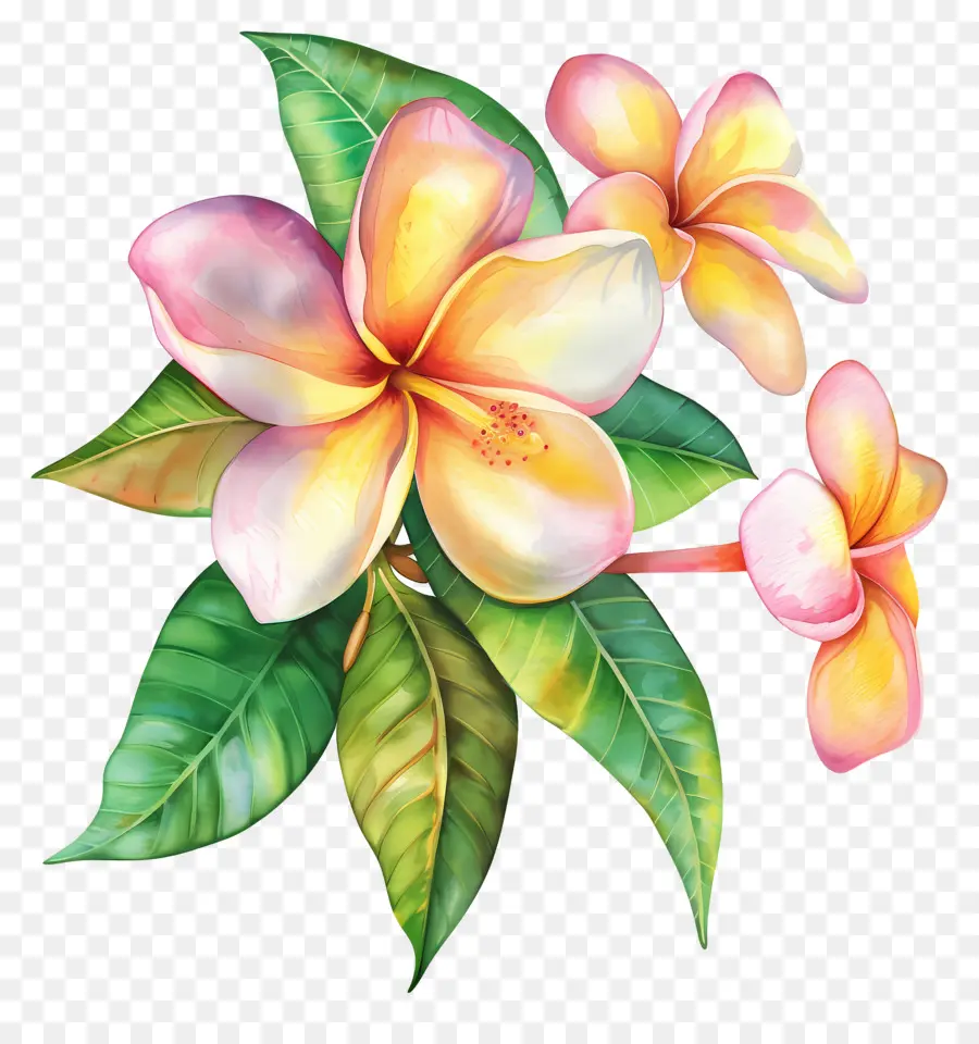 Plumeria çiçeği，Plumeria Çiçeği PNG