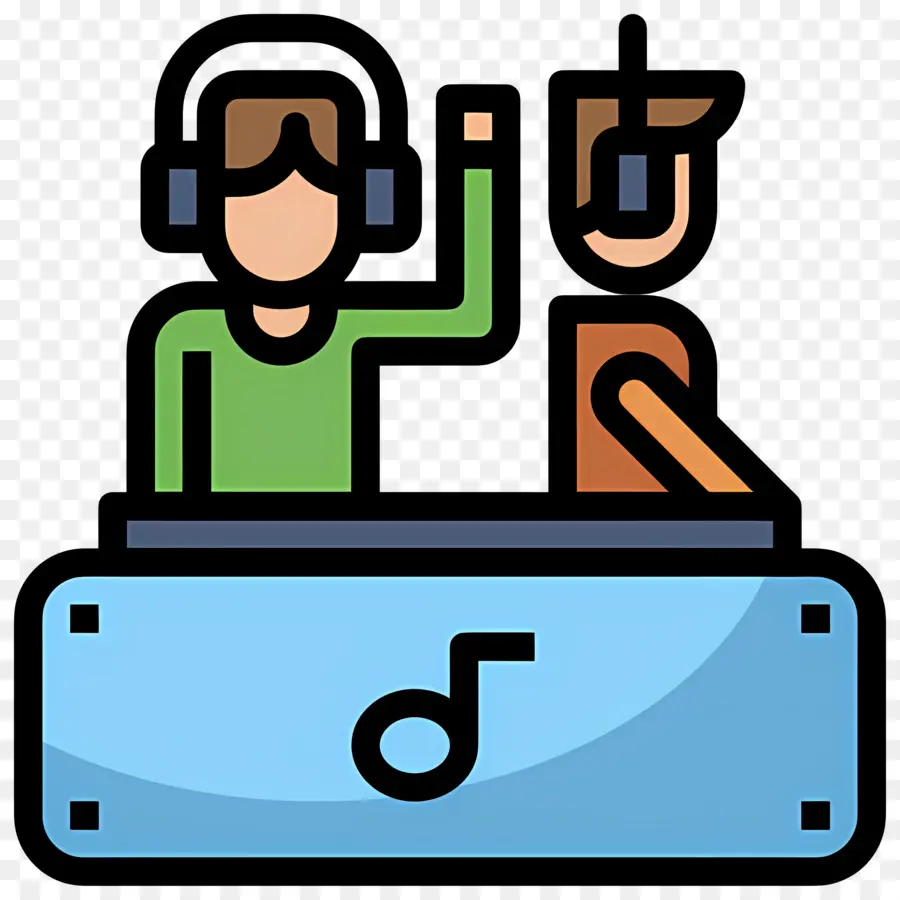 Müzik Dj'i，Dj'ler PNG