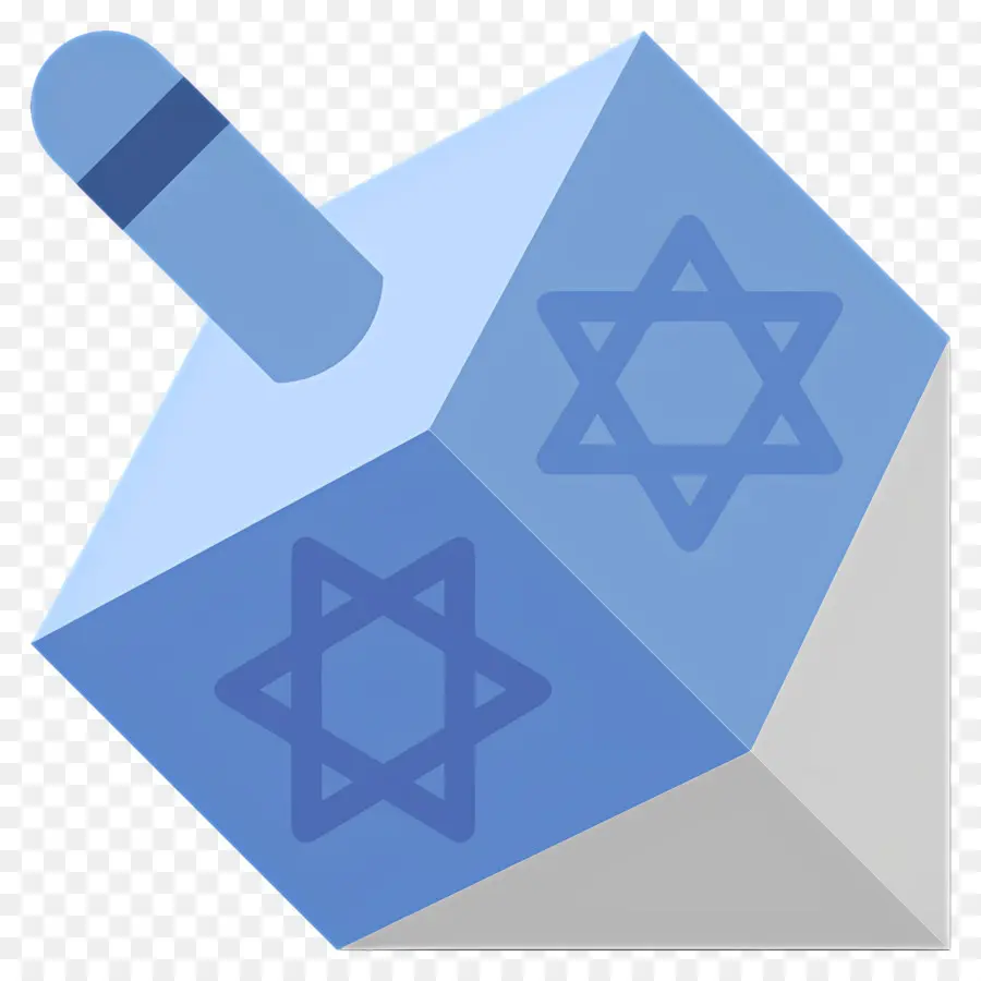 Hanuka Topaç，Davut Yıldızı Ile Dreidel PNG