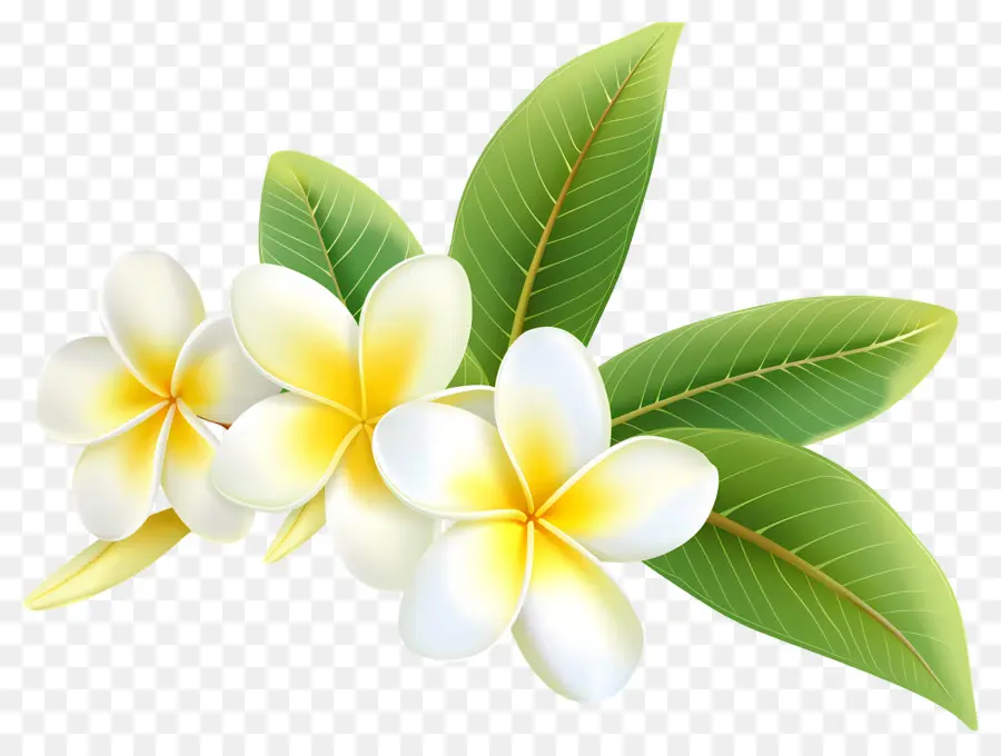 Frangipani Çiçeği，Plumeria'nın çiçekleri PNG