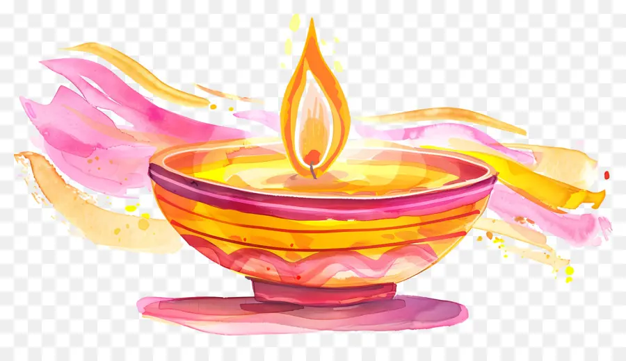 Diwali Diya，Diya PNG